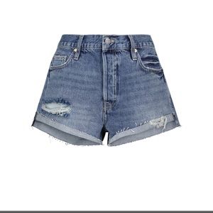 NWT FRAME front cuff, high rise shorts. Size 25. Reg. Price $188.